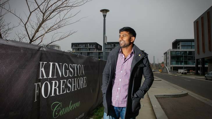Architect AJ Bala wants to see shell apartments take off in Kingston Foreshore. Photo: Katheirne Griffiths