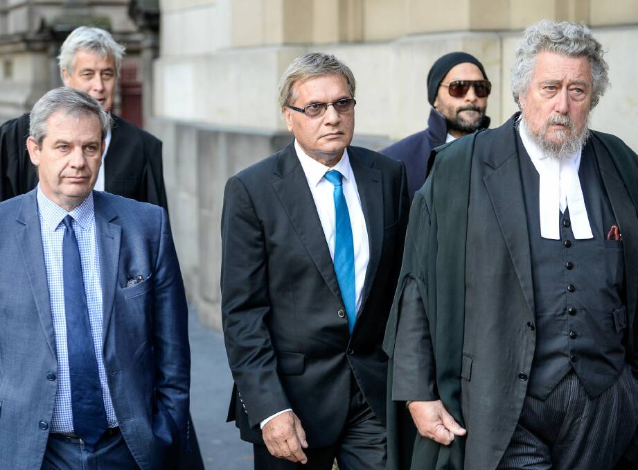 Art dealer Peter Gant and conservator Mohamed Aman Siddique were convicted of fraud last year but acquitted earlier this year. Photo: Jason McManus