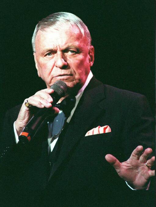 Frank Sinatra is one of the singers associated with songs in the concert. Photo: Adam Butler