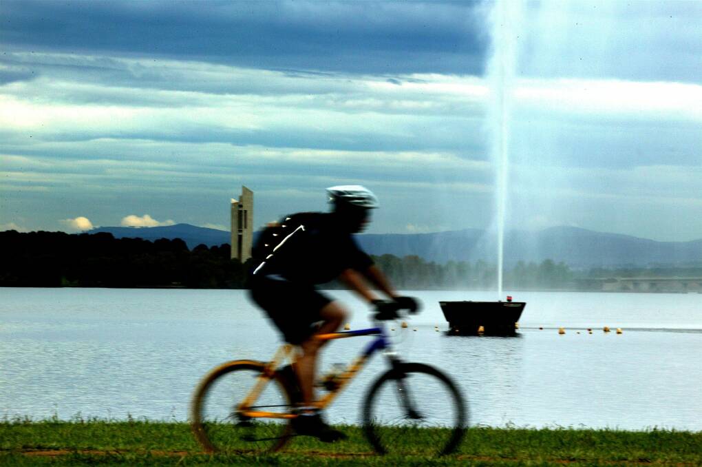 Pedestrians and cyclists are favoured over drivers in a new Canberra planning strategy. Photo: Rob Homer