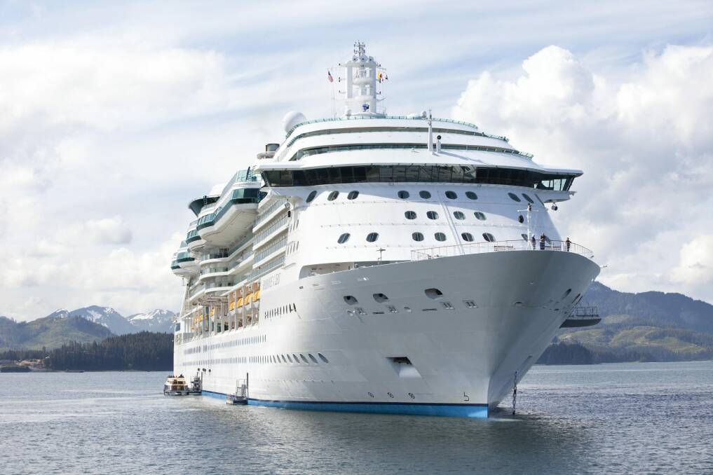 There was a gastro outbreak on the Radiance of the Seas ship that left Sydney Harbour in October. Photo: Michel Verdure