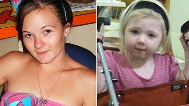 Karlie Pearce-Stevenson and Khandalyce were last seen in the northern suburb of Charnwood. Photo: NSW Police