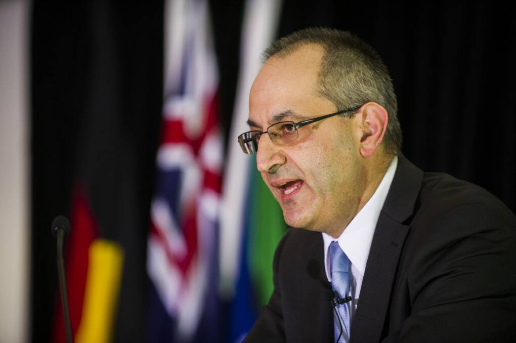 Immigration Department head Michael Pezzullo has previously said the merger would lead to job losses at the executive level. Photo: Rohan Thomson