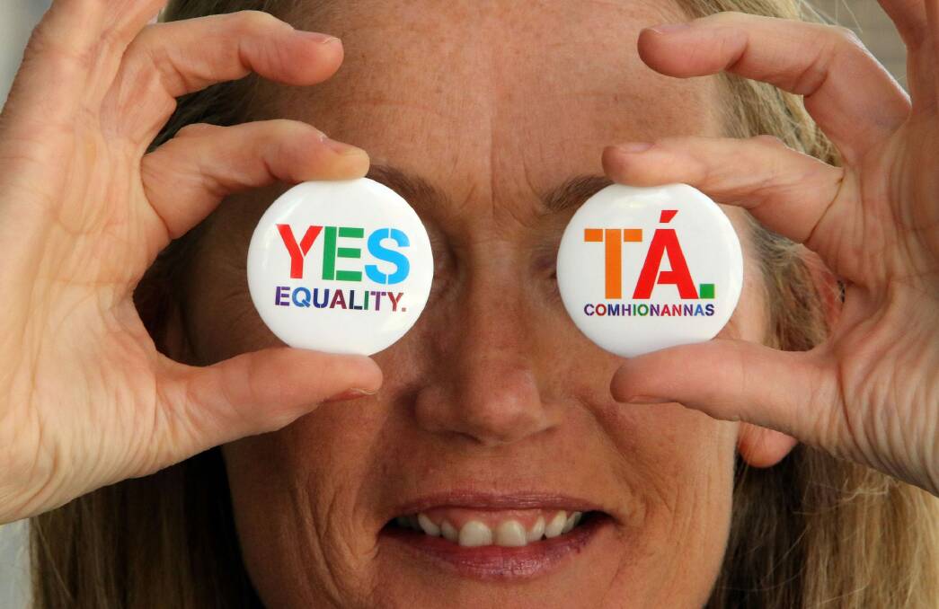 Ireland will hold a referendum on same-sex marriage on Friday. Photo: Paul Faith