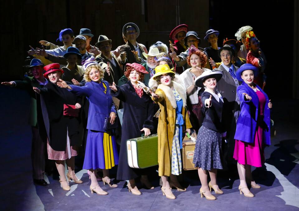 Free Rain Theatre’s production of 42nd Street was fantastic. Photo: Family Fotographics
