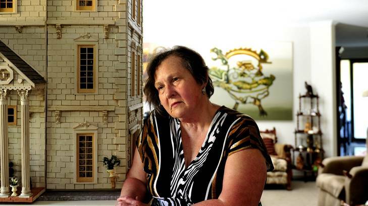 Maureen Caelli of Chifley is largely confined to her home due to the disabling effects of her progressive MS. Photo: Melissa Adams