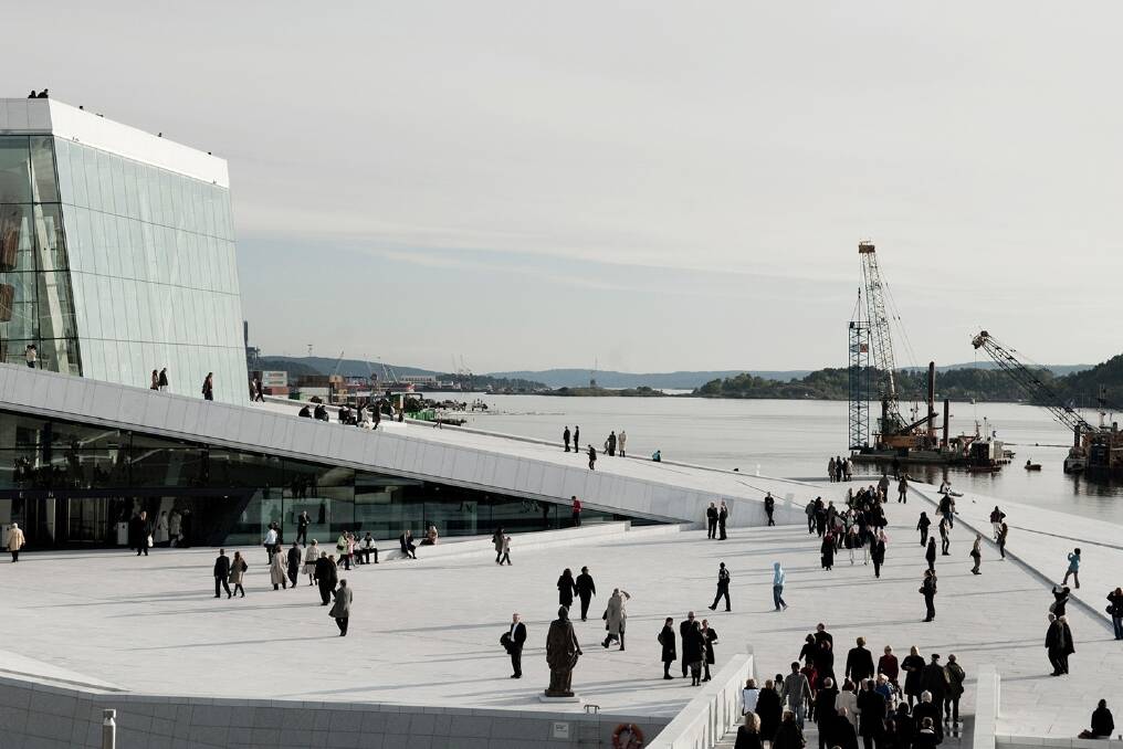 Oslo's Opera and Ballet theatre. Photo: Ian Warden