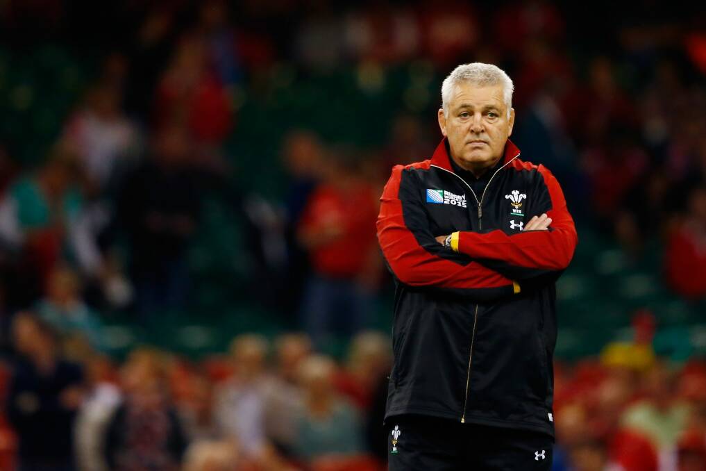 Crafty operator: Wales head coach Warren Gatland is sure to have something up his sleeve for the Wallabies. Photo: Getty Images