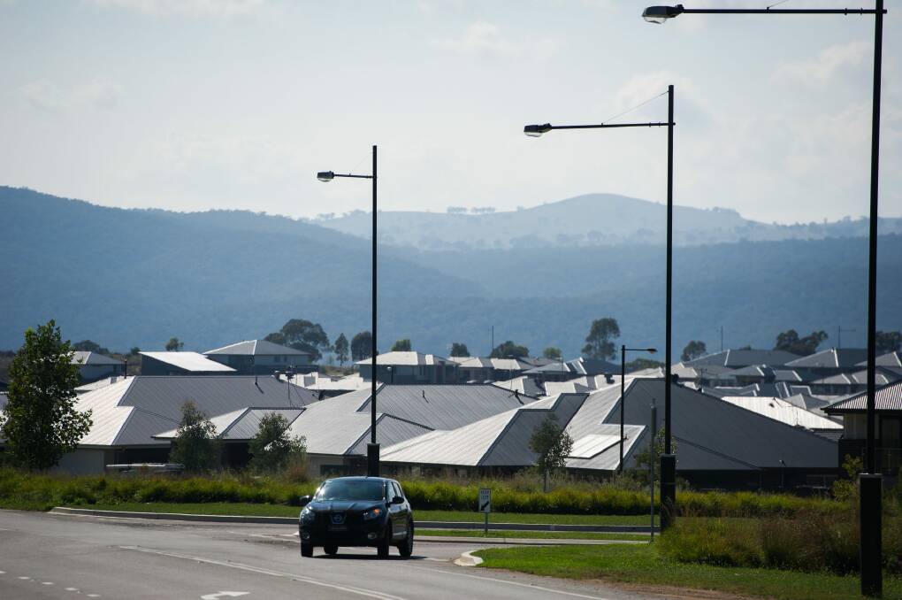 Defence Housing Australia has plans to build additional homes at Googong. Photo: Jay Cronan