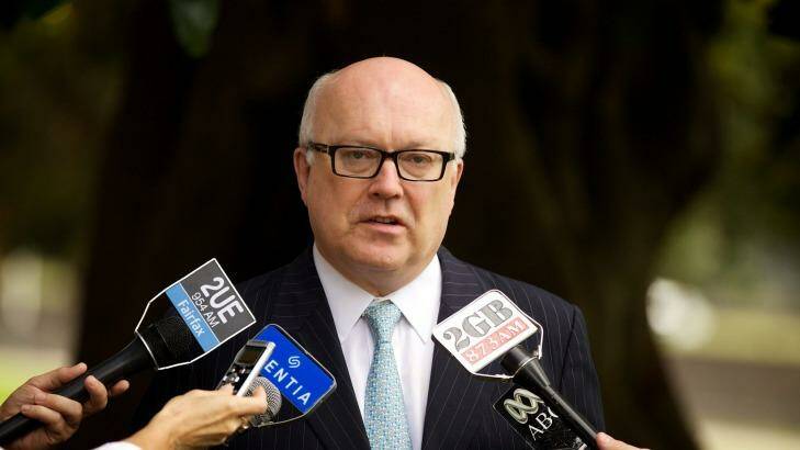 Attorney-General George Brandis says similar action was taken by other countries. Photo: Wolter Peters