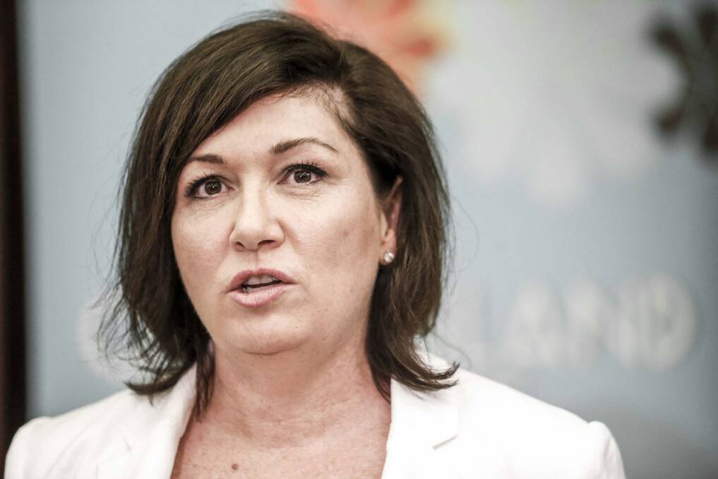 Cabinet consideration: Queensland Minister Leeanne Enoch declines to answer questions about the trade. Photo: Fairfax Media