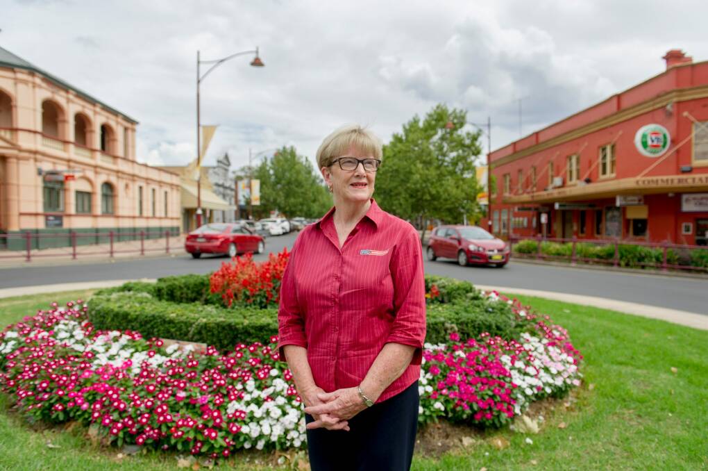 Tumut Regional Chamber of Commerce president Lorraine Wysman says the town is excited about potential growth from the Snowy hydro scheme expansion. Photo: Jay Cronan
