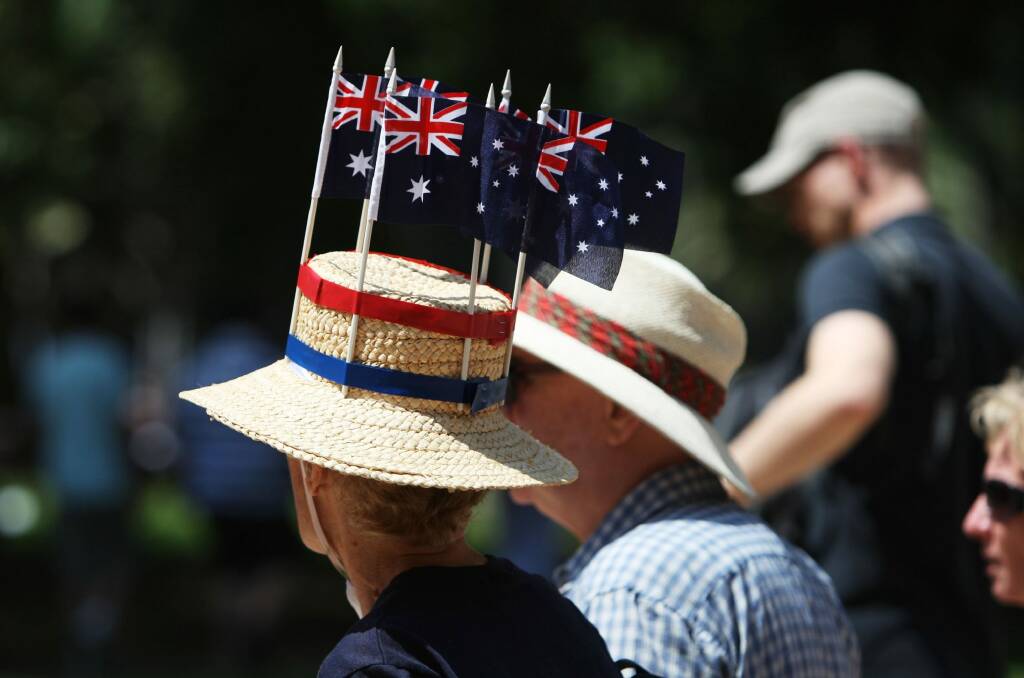 Former Canberra man Tony Ozanne says Australia Day is a time to reflect.  Photo: Peter Braig