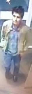 CCTV image of a man who police wish to speak with over Civic assault on Saturday July 26. Photo: ACT Policing