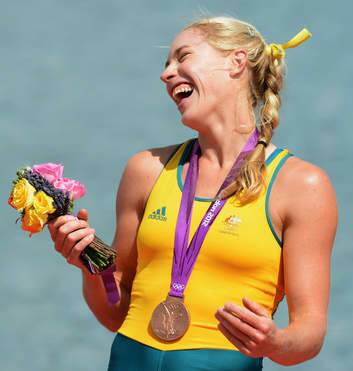 London rowing medallist Kim Crow. Photo: Getty Images