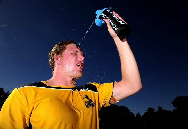 Tom Murday is hoping to press his Super Rugby claims when the Tuggeranong lock takes on the Western Force for a South Australian invitational side today. Photo: Stuart Walmsley