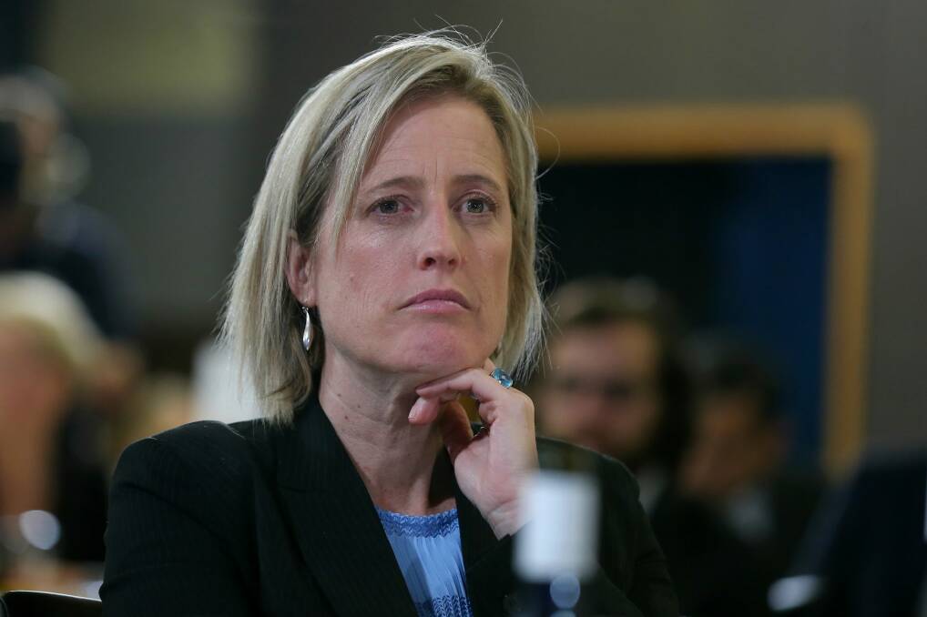 Senator Katy Gallagher's citizenship declaration will face an ACT Assembly inquiry. Photo: Alex Ellinghausen