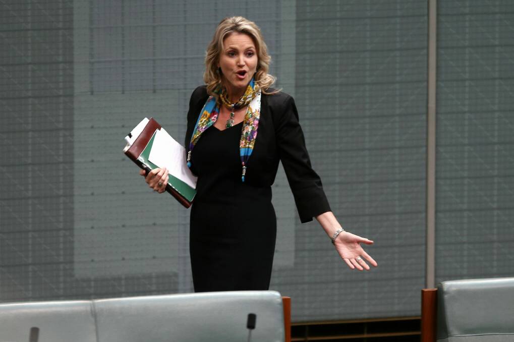Labor MP Melissa Parke, ejected from Parliament for the first time. Photo: Alex Ellinghausen