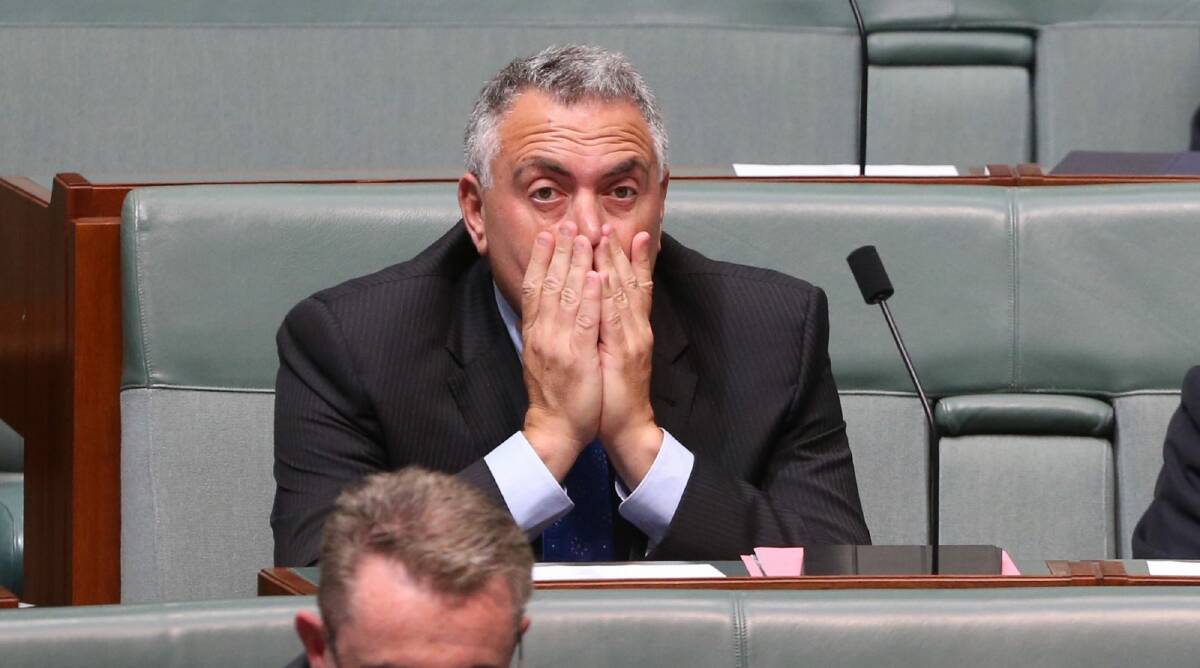 Former treasurer, now backbencher, Joe Hockey will deliver his final speech to Parliament on Wednesday. Photo: Andrew Meares