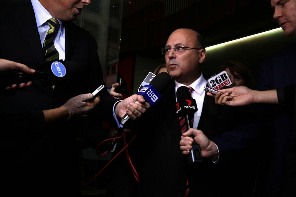 Senator Arthur Sinodinos has accused colleagues of engaging in political sabotage. Photo: AFR