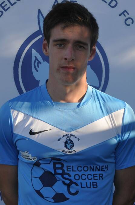 Former Belconnen United defender Ben Van Meurs has signed with Sydney FC for the National Premier League. Photo: Supplied