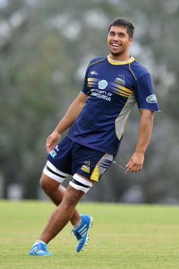Re-signing: Jarrad Butler will stay with the ACT Brumbies. Photo: Jeffrey Chan