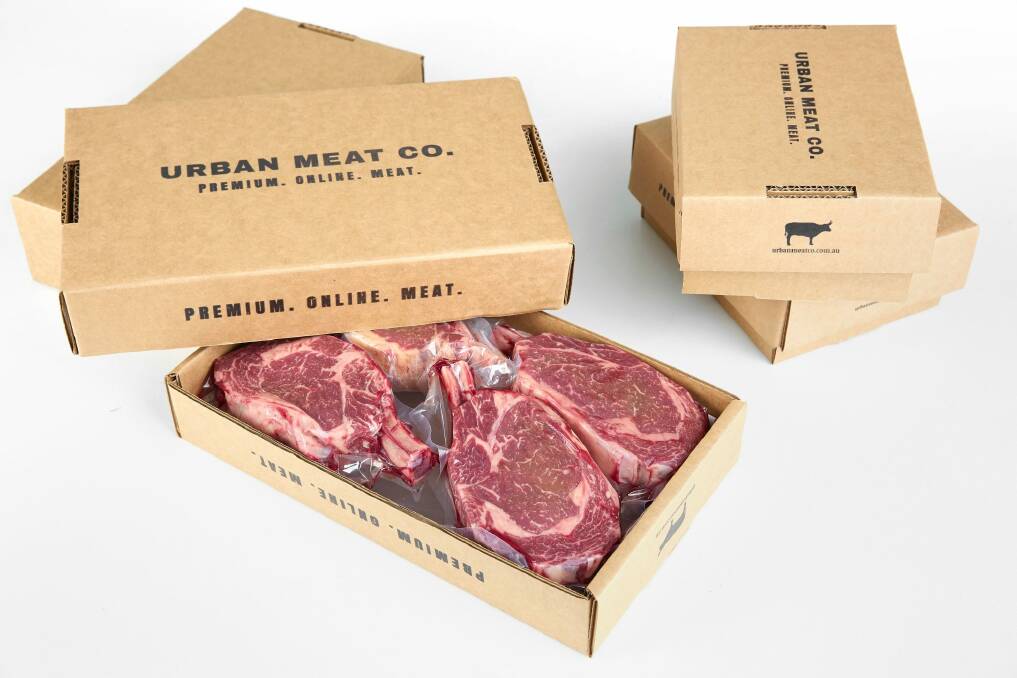 Urban Meat Co has launched, delivering high end meat in Canberra. Photo: Supplied