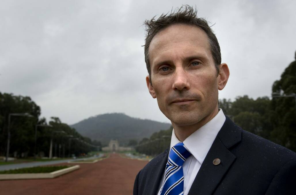 Angry: Andrew Leigh says the federal government is  "fixated" on attacking Canberra. Photo: Elesa Kurtz