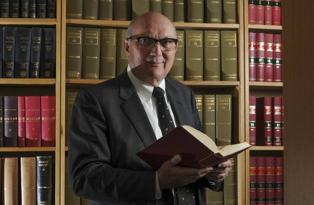 Justice Michael Elkaim was sworn in as the fifth ACT Supreme Court judge in July. Photo: Graham Tidy