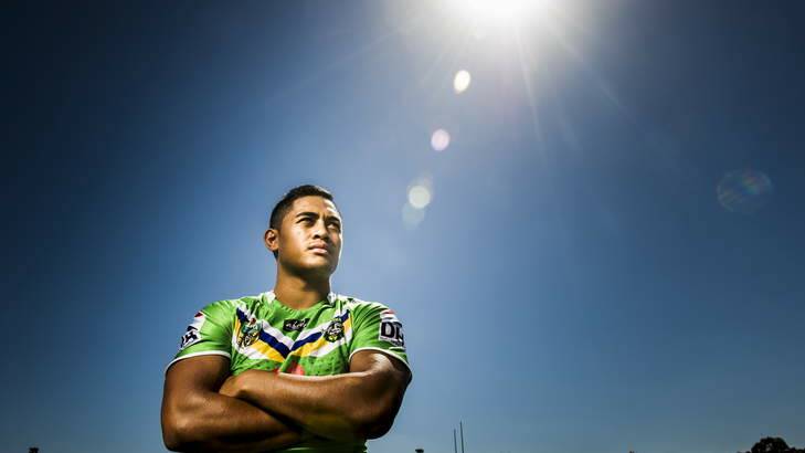 Anthony Milford has pledged to give his all for the Raiders this season. Photo: Rohan Thomson