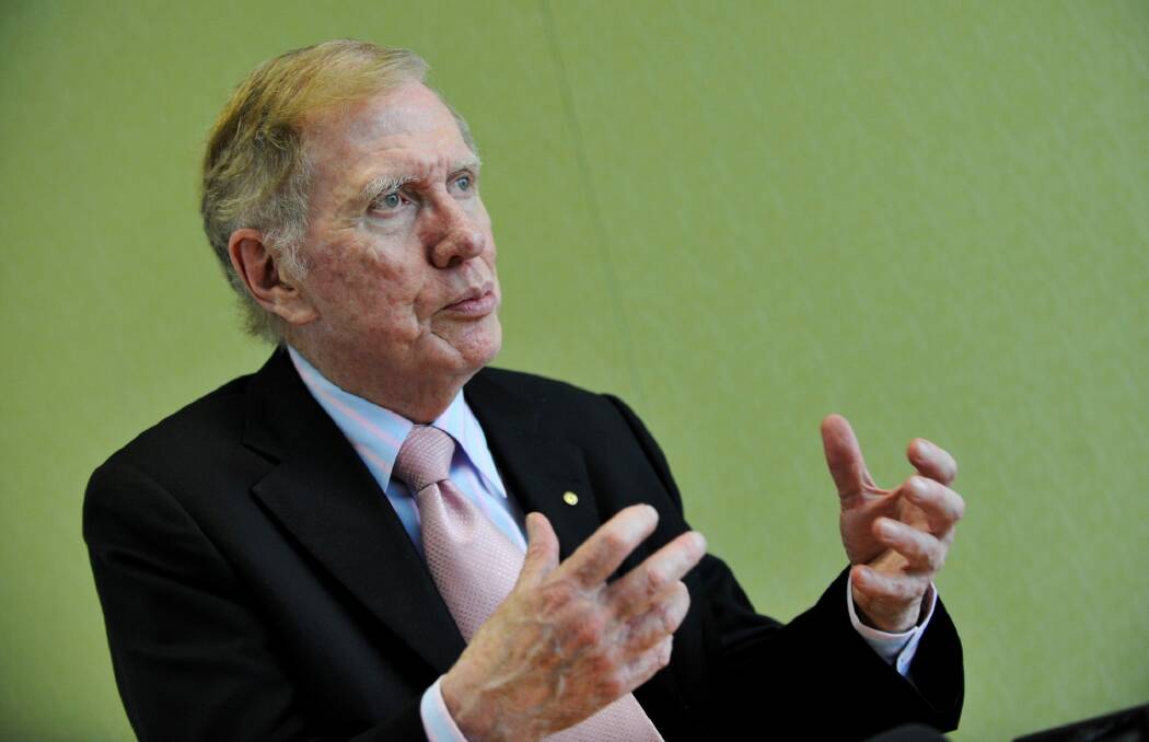Former High Court judge Michael Kirby said the marriage debate "must be very painful" for Malcolm Turnbull. Photo: Justin McManus