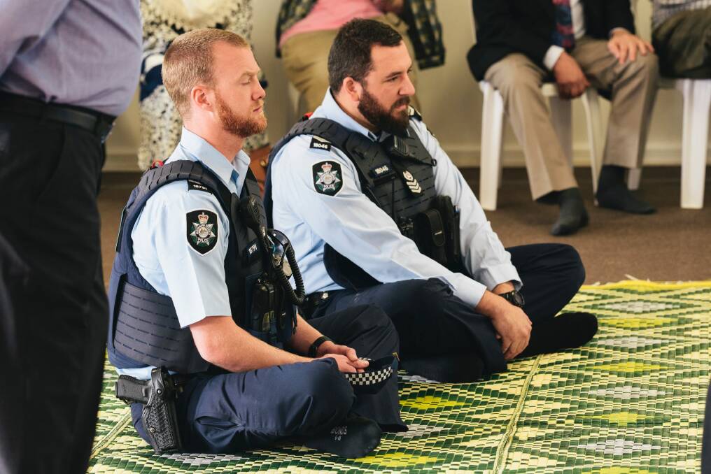 The opening of the new Gungahlin Mosque. Photo: Rohan Thomson