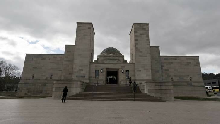 The Australian War Memorial will lose 19 staff over the 3 years. Photo: Jay Cronan