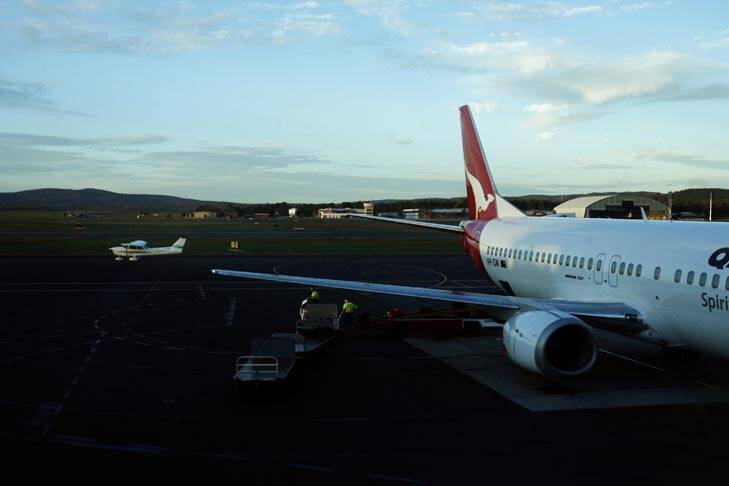 Sydney's airport battle ... Anthony Albanese calls Canberra Airport option "laughable". Photo: James Brickwood