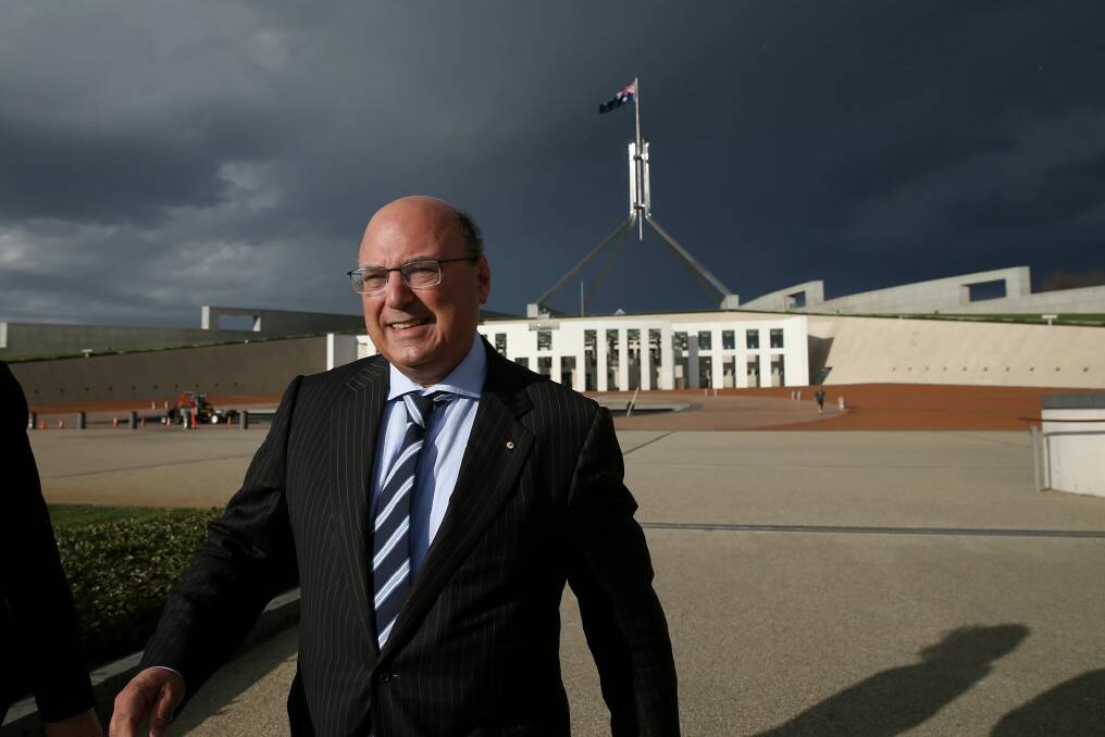 Cabinet Secretary Arthur Sinodinos has said the Liberals are philosophically committed to performance pay for public servants Photo: Alex Ellinghausen
