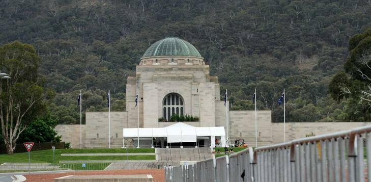 The Australian War Memorial in Canberra. Photo: Andrew Sheargold