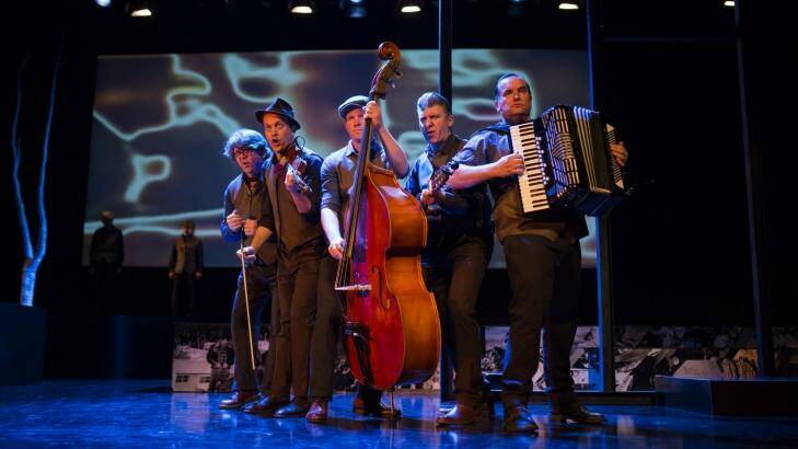 Mikelangelo and the Black Sea Gentlemen provide evocative music in Ghosts in the Scheme. Photo: Rohan Thomson