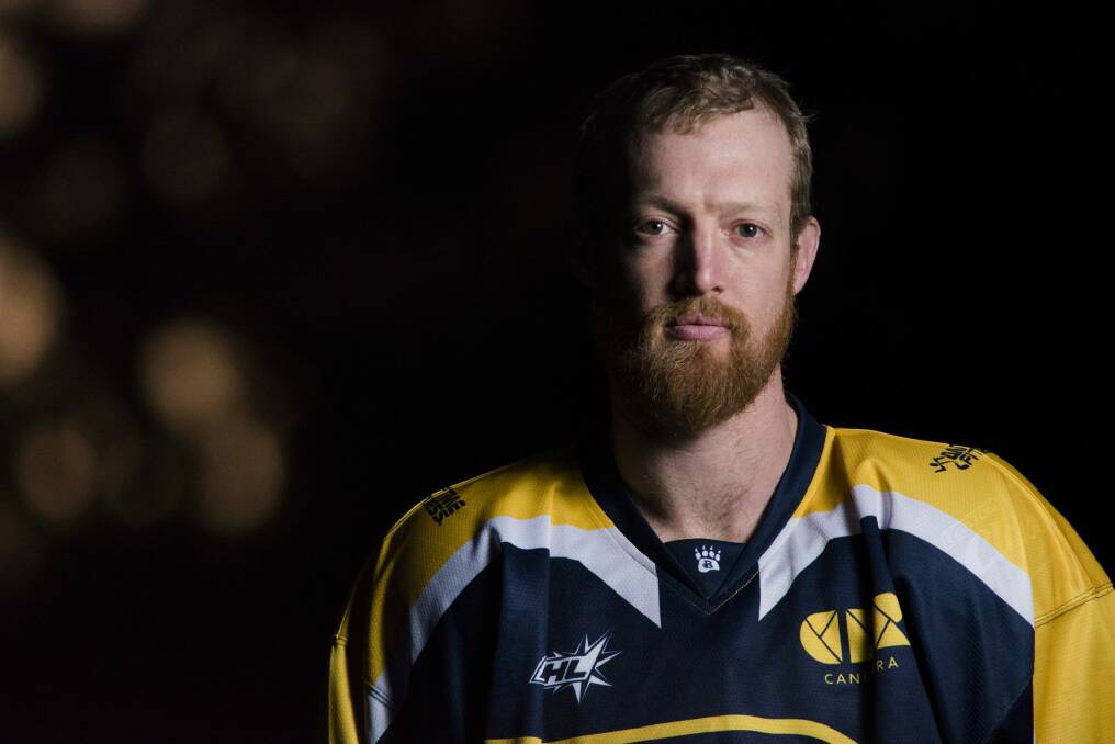 Canberra Brave captain Mark Rummukainen wants men to discuss mental health issues after losing his brother in law to depression. Photo: Rohan Thomson