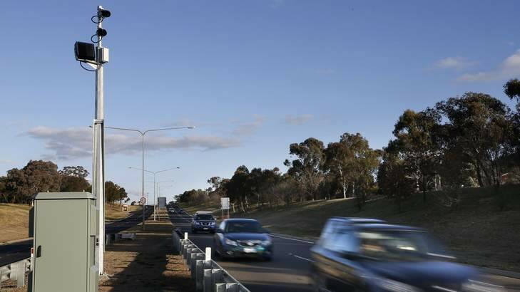 An independent road safety specialist will assess how effective Canberra's road safety cameras are. Photo: Jeffrey Chan