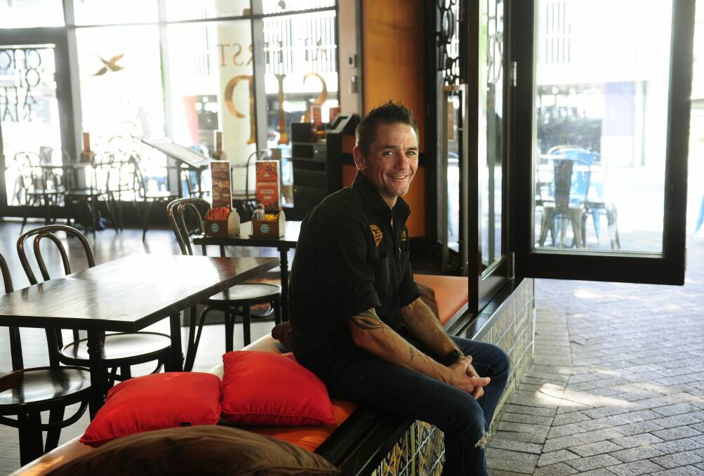 Luke Skipper owner of Chocolateria San Churro hopes he'll have more functions booked when more than 1000 public servants move into Woden offices. Photo: Melissa Adams