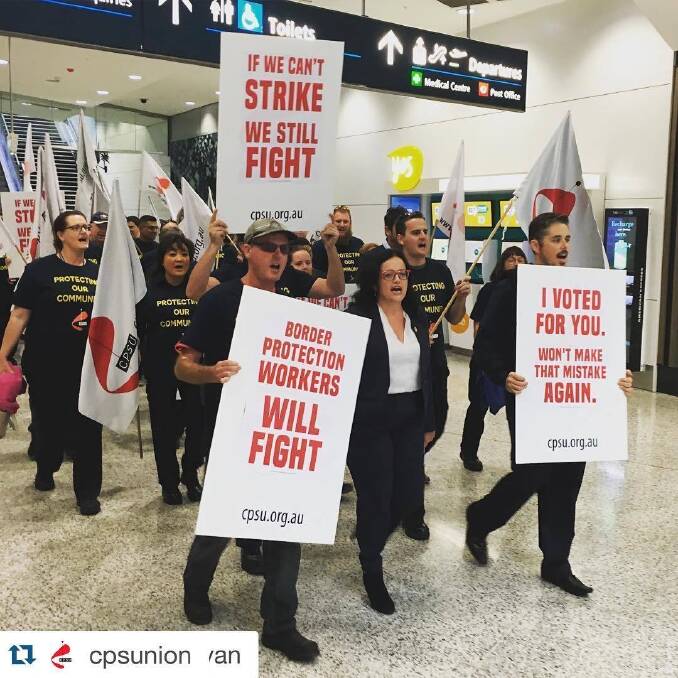 The Immigration Department and Border Force is offering a new pay deal to its public servants. Photo: Instagram
