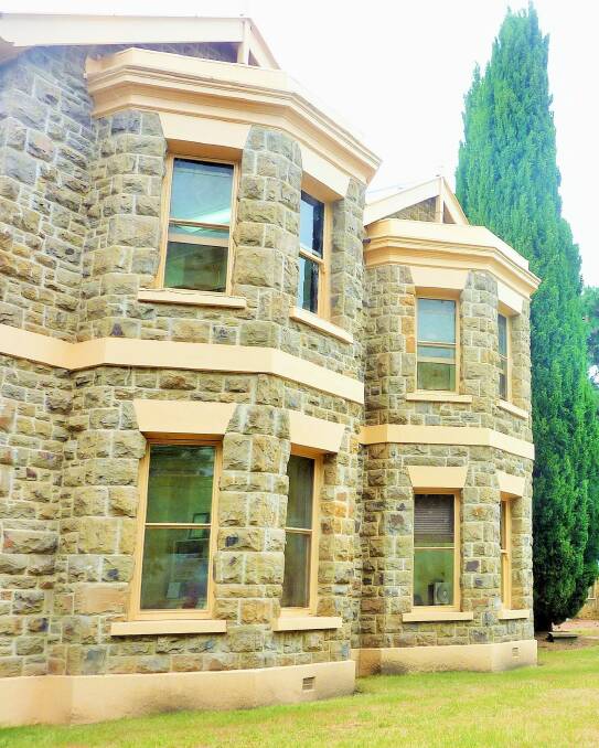 Current view of the south facing wing of Gungahlin Homestead with its bay windows. Photo: Tim the Yowie Man