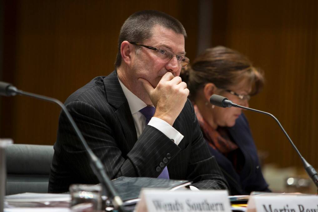 Work to be done: Secretary of the Health Department Martin Bowles. Photo: Penny Bradfield