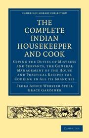 <i>The Complete Indian Housekeeper and Cook</i>.