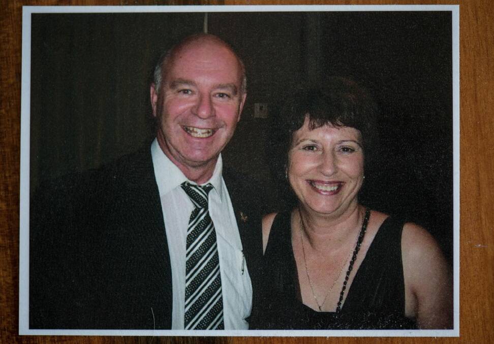 Lynda and Mark Thompson in 2013. Photo: Supplied