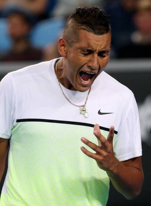 Is Nick Kyrgios the new Scud? Pat Cash seems to think so. Photo: AP