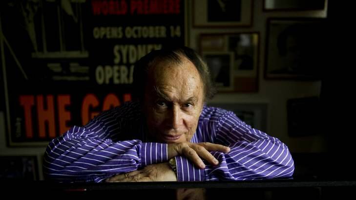 Professor Larry Sitsky, composer, pianist, music educator at ANU turns 80 this year. Photo: Jay Cronan