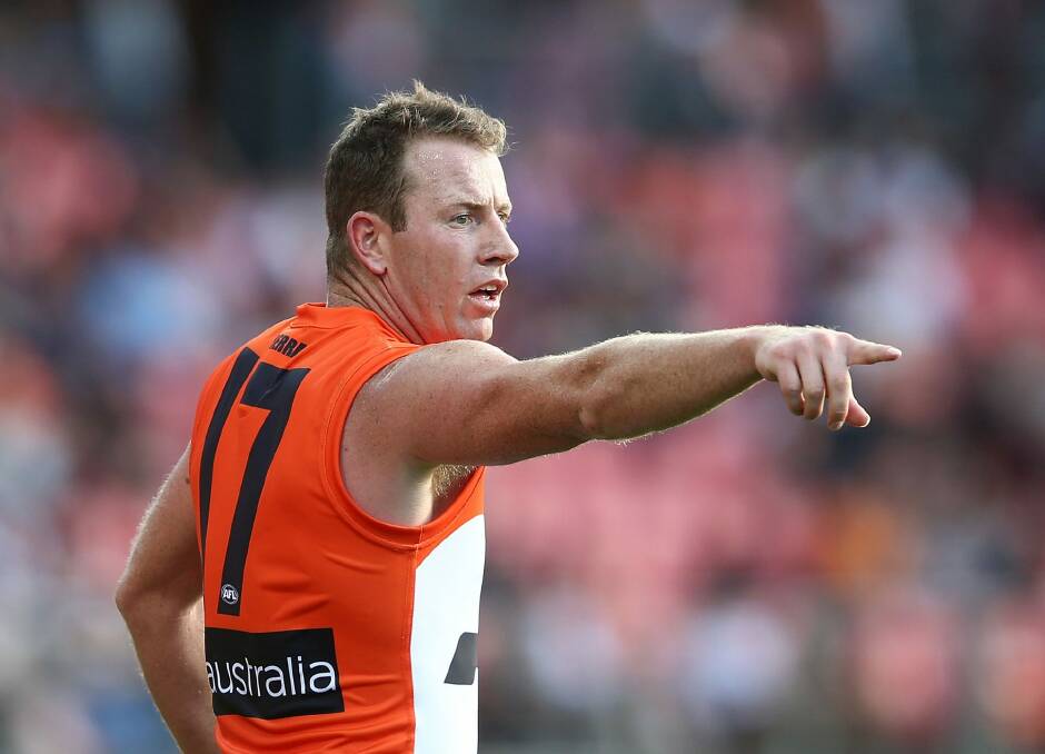 GWS star Steve Johnson tweeted on Friday that his car had been involved in a "high speed pursuit across Sydney". Photo: Getty Images