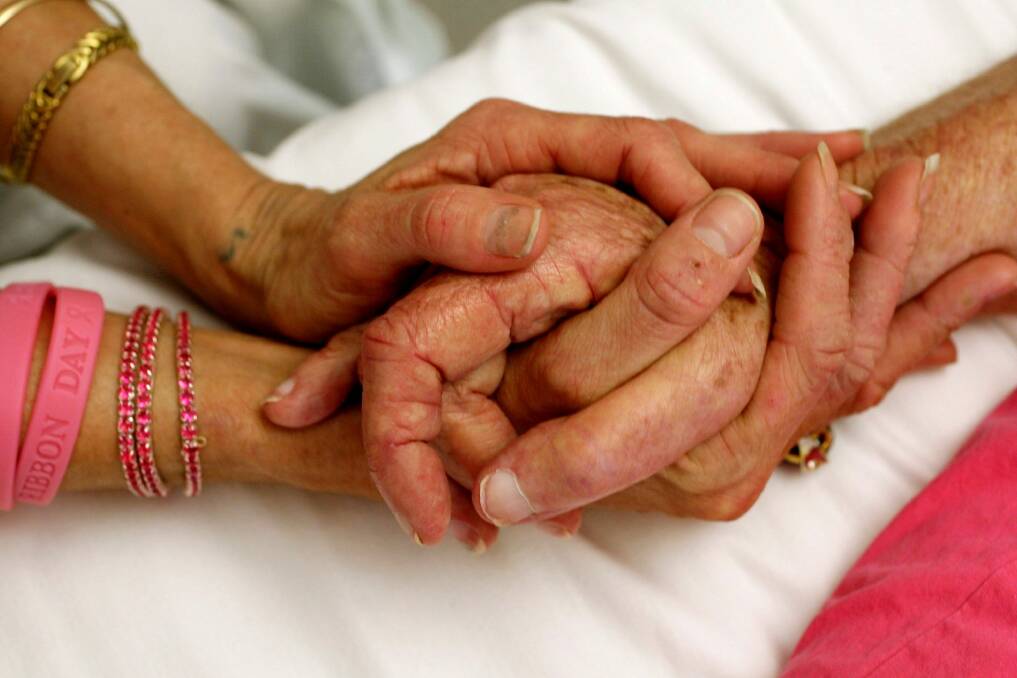 Australia has ranked second in the world for palliative care. Photo: Steven Siewert