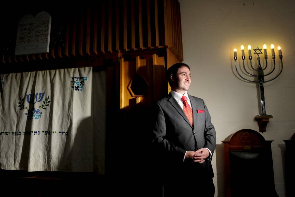 Historic appointment: Alon Meltzer is the congregation's first rabbi. Photo: Melissa Adams